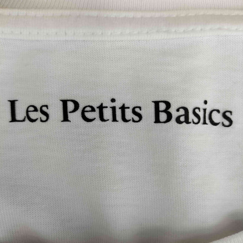 les petits basics ロゴプリント S/S Tシャツ メンズ import:XL