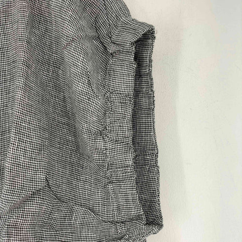ビームスボーイ BEAMS BOY リネン ギャザー フレンチスリーブ シャツ レディース
