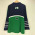 INTREPID SPORTSWEAR WOODINVILLE ハーフジップ メッシュ L/S 長袖 メッシュ ゲームシャツ メンズ import:S