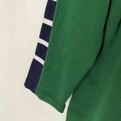 INTREPID SPORTSWEAR WOODINVILLE ハーフジップ メッシュ L/S 長袖 メッシュ ゲームシャツ メンズ import:S