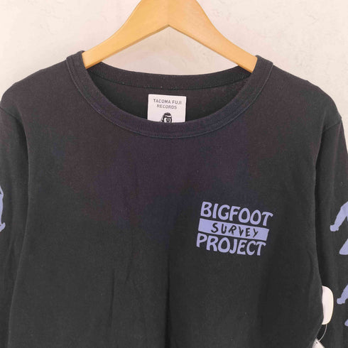 タコマフジレコード TACOMA FUJI RECORDS BIGFOOT SURVEY PROJECT LOGO L/S TEE ビックフット サーベイ プロジェクトロゴ ロングスリーブティー メンズ S