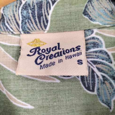 ロイヤルクリエーションズ ROYAL CREATIONS 90S MADE IN HAWAII アロハシャツ メンズ JPN:S
