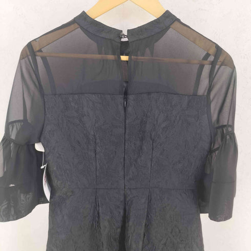 ルイルエブティック RUIRUE BOUTIQUE フェミニンシアージャカードドレス レディース L