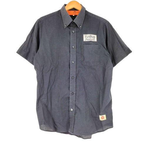 レッドキャップ RED KAP ワッペン バックロゴ 半袖 BD ワークシャツ メンズ JPN:XL