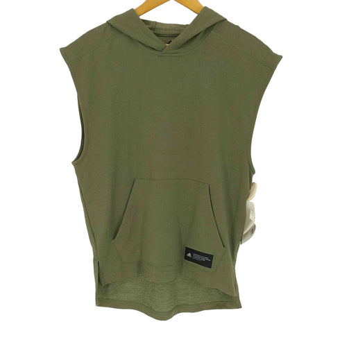 アディダス adidas Tko Sl Hooded Tee ノースリーブ フーデッド パーカー メンズ JPN:M