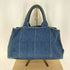 プラダ PRADA カナパ デニム トートバッグ レディース
