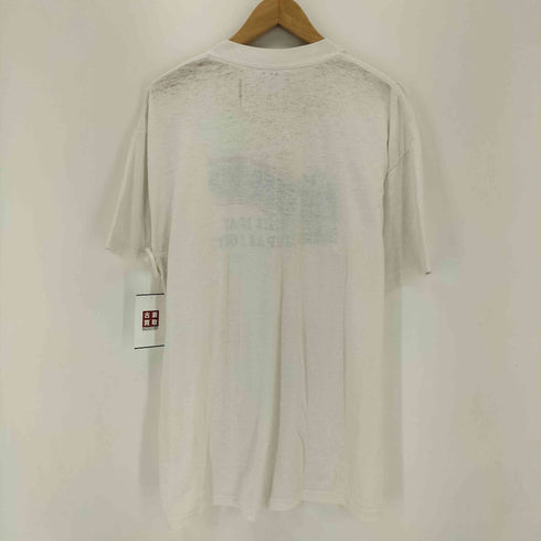 90s SHOEBOX GREETINGS USA製 シングルステッチ メッセージプリント クルーネックTシャツ メンズ import:XL