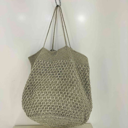 ヌキテパ NE QUITTEZ PAS METALLIC MACRAME BIG BAG レディース