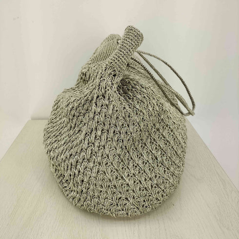 ヌキテパ NE QUITTEZ PAS METALLIC MACRAME BIG BAG レディース