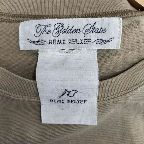 レミレリーフ REMI RELIEF ポケットTシャツ メンズ JPN:M