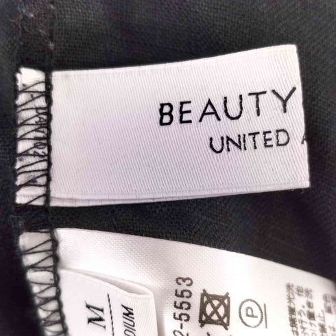 ビューティーアンドユースユナイテッドアローズ BEAUTY & YOUTH UNITED ARROWS by フレンチリネン キャンバスイージーパンツ -ウォッシャブル- レディース JPN:M