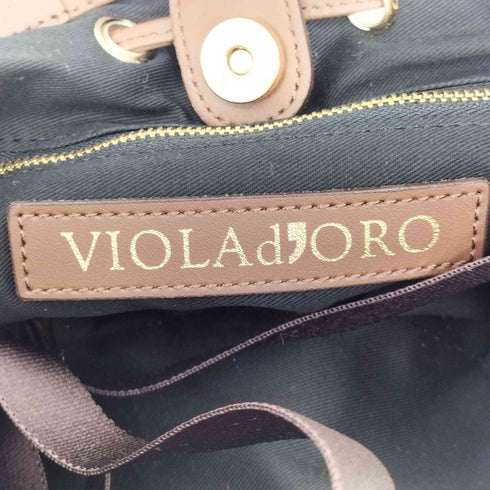 VIOLAd'ORO CAMPER キャンパー キャンバス トートバッグ レディース