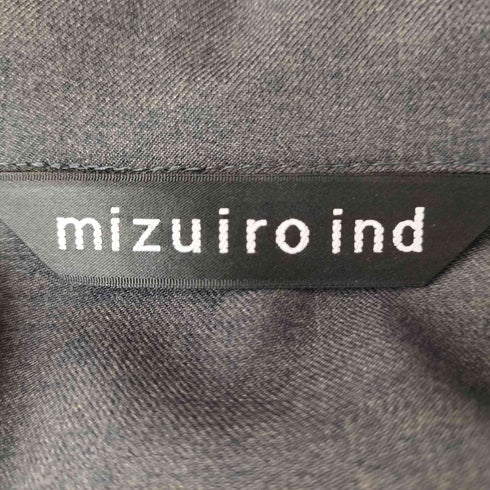 ミズイロインド mizuiro ind SHIRT ONE PIECE シャツ ワンピース レディース FREE