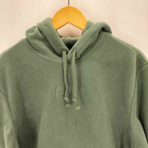 ギャップ Gap ロゴ刺繍 フリースフーディー メンズ M