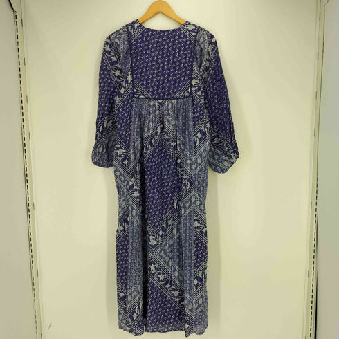 サラマリカ Sara Mallika PRINT DRESS コットン ブロックパターン ドレス レディース