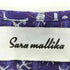 サラマリカ Sara Mallika PRINT DRESS コットン ブロックパターン ドレス レディース