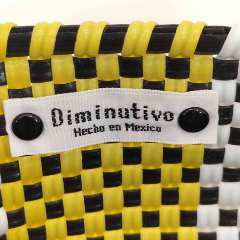 Diminutivo マルチカラー メルカドバッグ カゴバッグ レディース