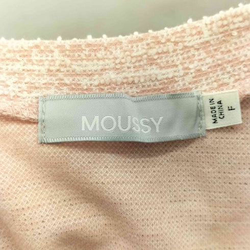 マウジー moussy TWEED CRUSH トップス レディース FREE