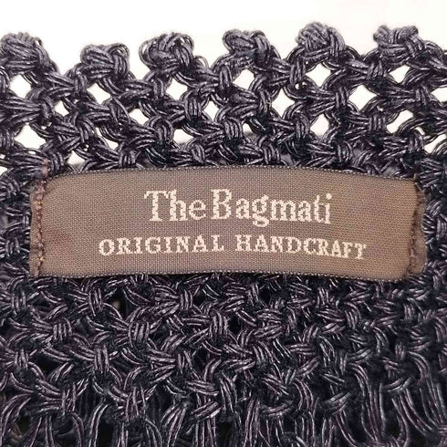 the bagmati メタリック マクラメ バッグ レディース