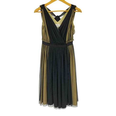 ランバンオンブルー LANVIN en Bleu ノースリーブ チュールワンピース レディース JPN:36