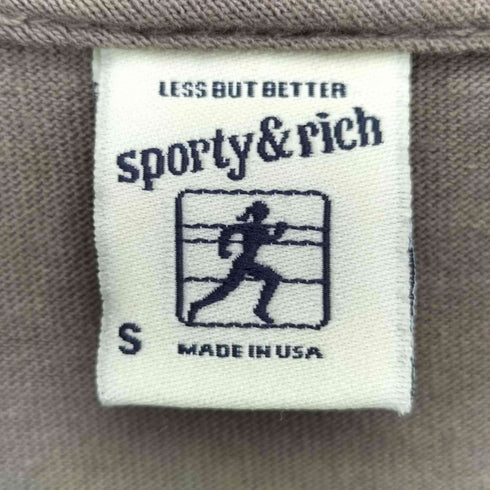 スポーティーアンドリッチ SPORTY& RICH 24SS SRWC T SHIRT S/S 半袖 Tシャツ レディース import:S