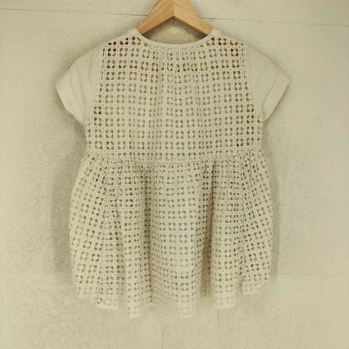 サカイラック sacai luck レースドッキングTシャツ レディース JPN:1