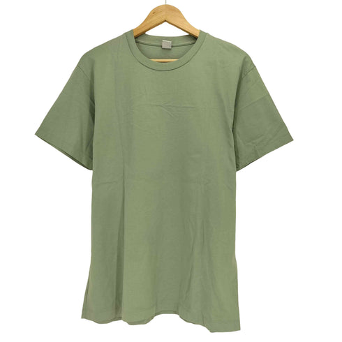 NDX ポルトガル製 コットン 後染めクルーネックTシャツ 無地 ブランク S/S 半袖 Tシャツ メンズ import:L