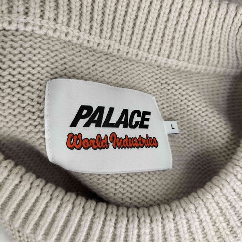 パレス PALACE 26SS WORLD INDUSTRIES KNIT メンズ L