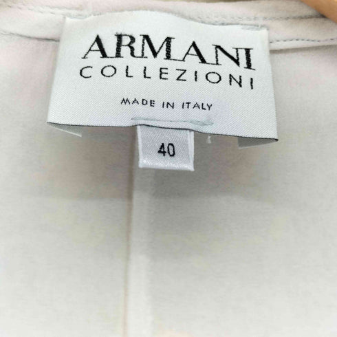 アルマーニコレツィオーニ ARMANI COLLEZIONI イタリア製 シアーブラウス レディース FR:40