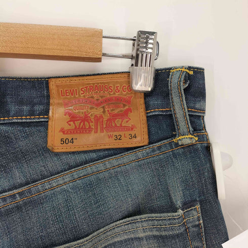 リーバイス Levis 504 ボタン裏4093 レギュラー ストレート デニム メンズ W32/L34