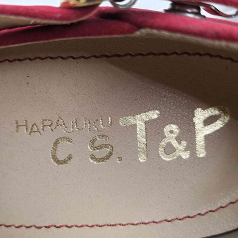 ハラジュクシーエスティーアンドピー HARAJUKU cs.T&P スウェード パンプス レディース