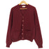 MACY'S Supre-Macy 60S ウールモヘヤ 単色 カーディガン メンズ import:M