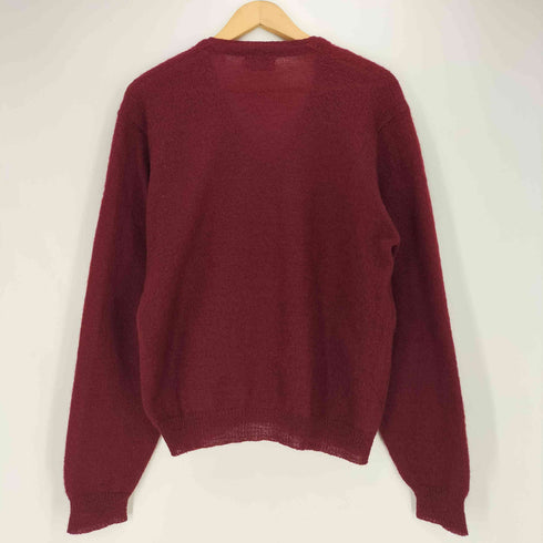 MACY'S Supre-Macy 60S ウールモヘヤ 単色 カーディガン メンズ import:M