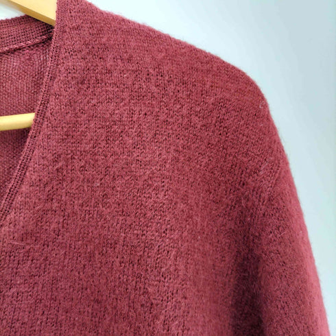 MACY'S Supre-Macy 60S ウールモヘヤ 単色 カーディガン メンズ import:M
