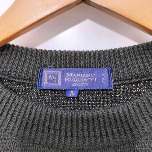 MARIANO RUBINACCI イタリア製 ライオン 刺繍 ウール ニットセーター レディース 4
