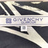 ジバンシィ GIVENCHY 80-90S 総柄 リネン 100 パワーショルダー 2B 半袖 ノーカラージャケット メンズ JPN:13号