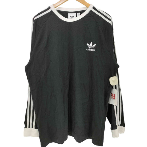 アディダスオリジナルス adidas Originals CLASSICS 3-STRIPES LONG SLEEVE TEE アディカラー クラシックス スリーストライプス 長袖Tシャツ メンズ 3XL