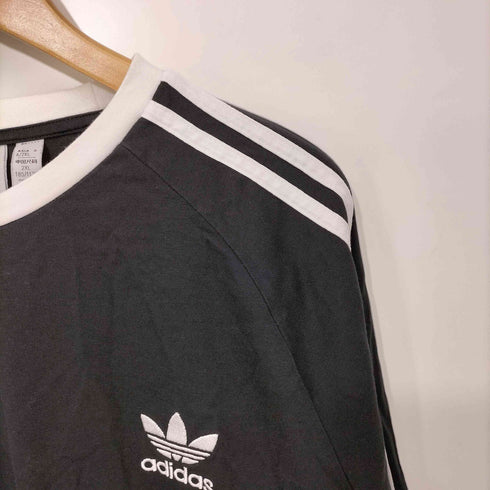 アディダスオリジナルス adidas Originals CLASSICS 3-STRIPES LONG SLEEVE TEE アディカラー クラシックス スリーストライプス 長袖Tシャツ メンズ 3XL