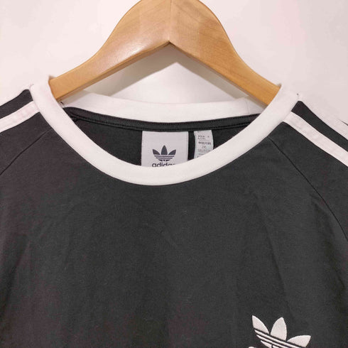 アディダスオリジナルス adidas Originals CLASSICS 3-STRIPES LONG SLEEVE TEE アディカラー クラシックス スリーストライプス 長袖Tシャツ メンズ 3XL