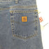 カーハート Carhartt 裏地チェックネル ジップフライ ストレートデニム メンズ 38×32