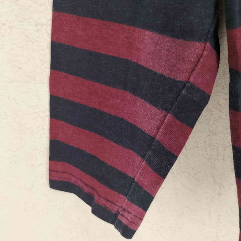 SYCAMORE MADE IN USA ボーダー ロングスリーブ ポロシャツ メンズ JPN:L