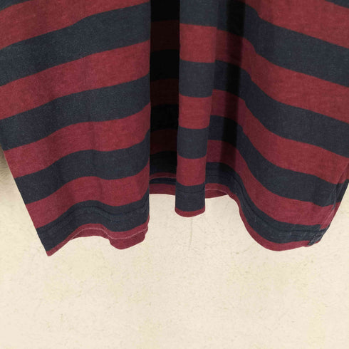 SYCAMORE MADE IN USA ボーダー ロングスリーブ ポロシャツ メンズ JPN:L