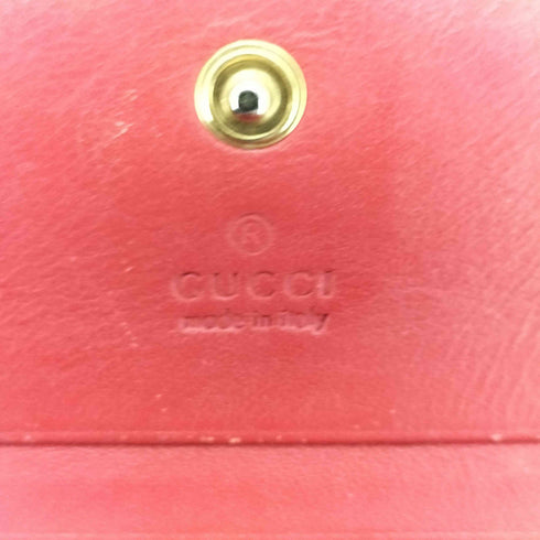 グッチ GUCCI サクランボ チェルー GGスプリーム 二つ折り 財布 レディース