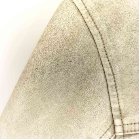 メゾンスペシャル MAISON SPECIAL Washed Vegan Leather Short Length Blouson レディース FREE