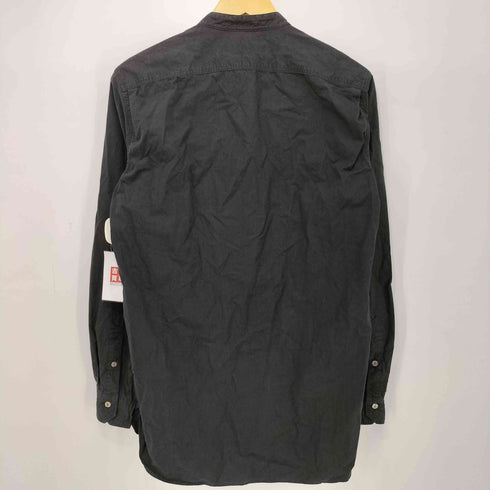 キャサリンハムネットロンドン KATHARINE HAMNETT LONDON 90-00S バンドカラー プルオーバーシャツ メンズ import:L