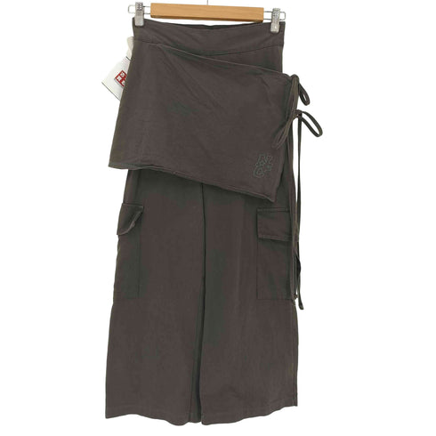 エージェムナイン AGEM/9 NASTY FANCY CLUB LINT WIDE WRAP PANTS ラップ パンツ レディース S