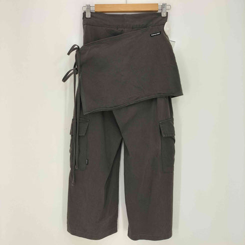 エージェムナイン AGEM/9 NASTY FANCY CLUB LINT WIDE WRAP PANTS ラップ パンツ レディース S