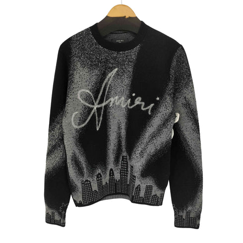 アミリ AMIRI Spotlight Crewneck in Black メンズ import:S
