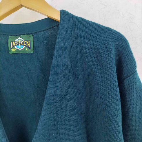 ジャンセン jantzen 90s USA製 アクリルニット カーディガン メンズ L
