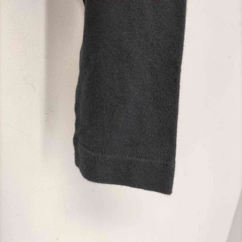 イッセイミヤケ ISSEY MIYAKE 80s 筆タグ ドレープネック アシンメトリー 長袖 カットソー レディース JPN:9号